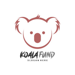 Koala logo design vector. Illustration design koala logo template. Icon Symbol © shuttersport