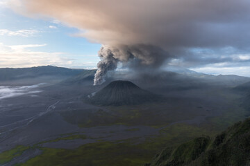 Volcano eruption