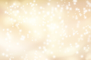 Abstract shiny starry golden background for your design