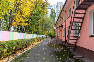Fototapeta premium autumn in the city