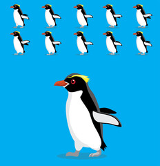 Animal Animation Sequence Snares Penguin Cartoon Vector