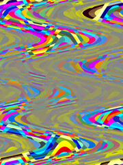 Colorful waves, abstract colorful background with lines