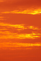 Obraz premium 稲佐山から見える夕焼け