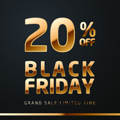 BLACK FRIDAY SIGN SPECIAL OFFER SALE