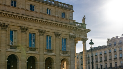 Bordeaux, typical buildings