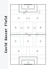 New Soccer Strategy for game with safety social distancing