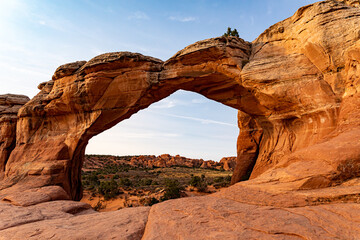 Arches in Arches National Park in Utah