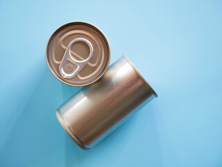 canned isolated on background, canned food