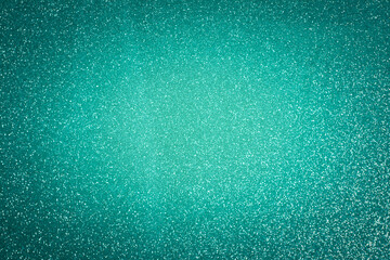 Green glitter bokeh circle glow blurred and blur abstract. Glittering shimmer bright luxury . White and silver glisten twinkle for texture wallpaper and background backdrop.
