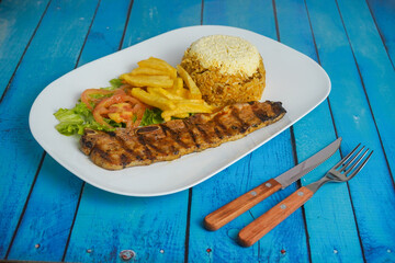 moro de lenteja y costilla 