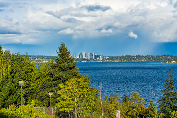 Obraz premium Bellevue Across The Lake