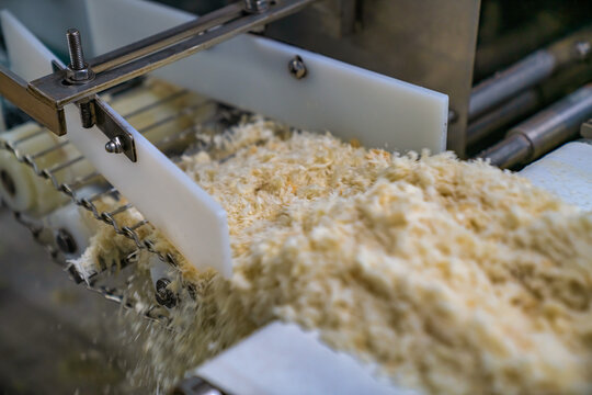 Processing crispy breaded shrimp in a food factory in Vietnam