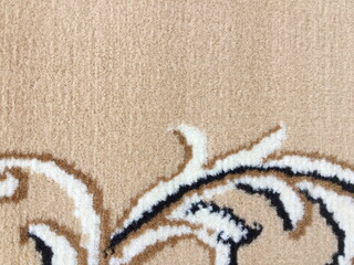 Close up of colorful carpet texture