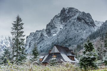 Autumn and winter on the road in the High Tatras