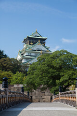 極楽橋からの大阪城