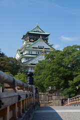 極楽橋からの大阪城