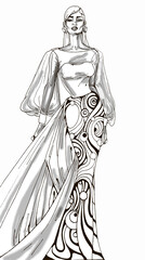 Fashion illustration