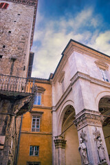 Fototapeta premium old houses in florence