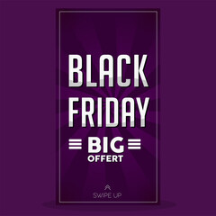 Black friday poster