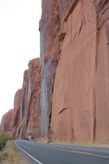 road in zion national park