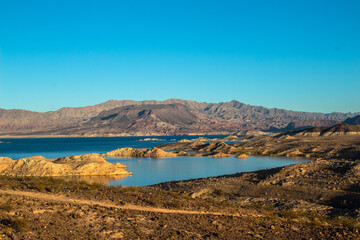 Fototapeta na wymiar Lake Mead Morning, Nevada, USA