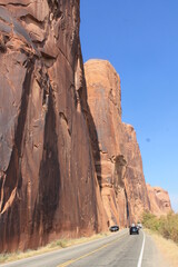 road in zion national park