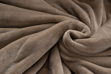A warm blanket plush micro fleece fabric, swirled into a pattern background