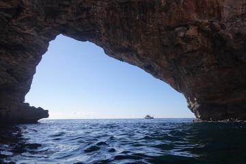 Cala Santanyi Es Pontas desde el agua 1