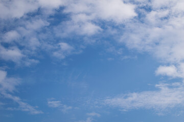 Fototapeta premium Blue sky with clouds