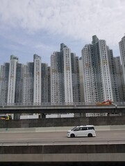Naklejka premium urban city