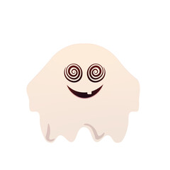 Obraz premium Halloween ghost cartoon