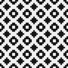 Abstract Cross Pattern Dots Logo generative computational art illustration