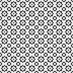 Abstract Cross Pattern Dots Logo generative computational art illustration