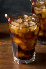 Refreshing Cold Dark Cola Soft Drink