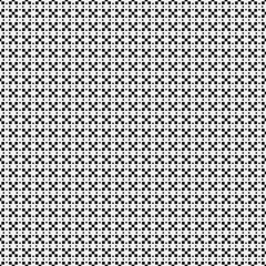 Abstract Cross Pattern Dots Logo generative computational art illustration