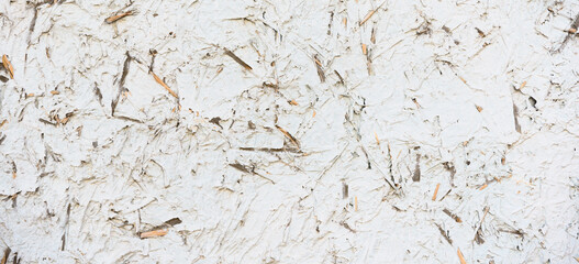 Pressed wooden panel background, seamless texture of oriented strand board - OSB