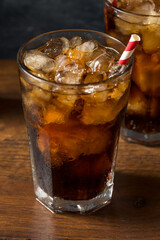 Refreshing Cold Dark Cola Soft Drink