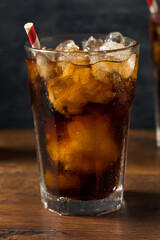 Refreshing Cold Dark Cola Soft Drink