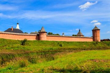 Fototapeta na wymiar Monastery of Saint Euthymius in Suzdal, Russia