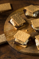 Homemade Gooey Marshmellow Smore