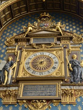 Historic clock in Paris
