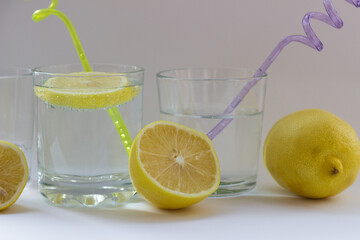 lemonade with lemon