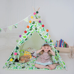 child in the teepee © Alexander