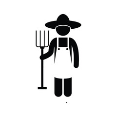 Agriculture, farmer icon