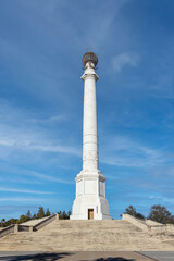 The Monument to the Discoverers, also known as Columna del IV Centenario, is a specimen of public art in the Spanish town of Palos de la Frontera, dedicated to the 