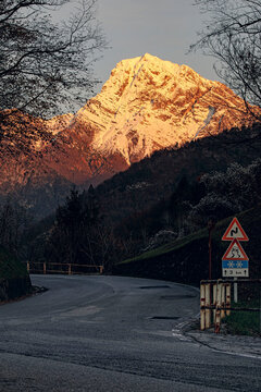 Monte Serni innevato