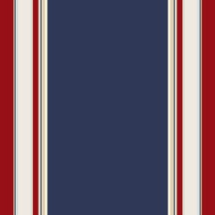 usa color style red and blue striped background on the cover and fabric