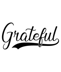 Grateful svg tshirt design