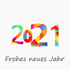 frohes neues Jahr 2021	