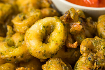 Homemade Deep Fried Calamari Appetizer